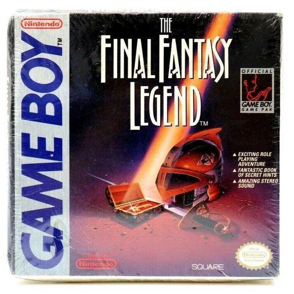 The Final Fantasy Legend - Nintendo Game Boy 1989 Brand New Factory Sealed NOS